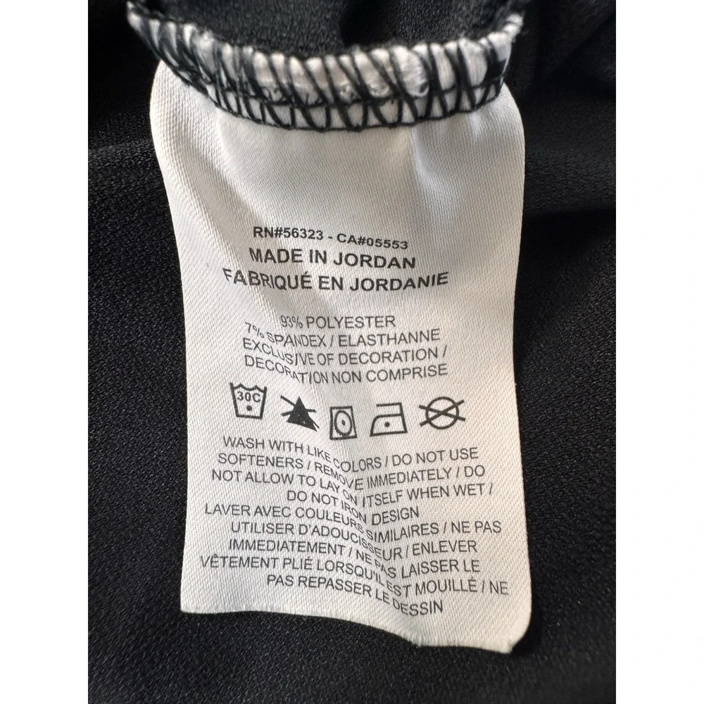 Nike Pro Dri-FIT Men's Black Tank Top Size S Stretch Athletic Fit Logo Gym